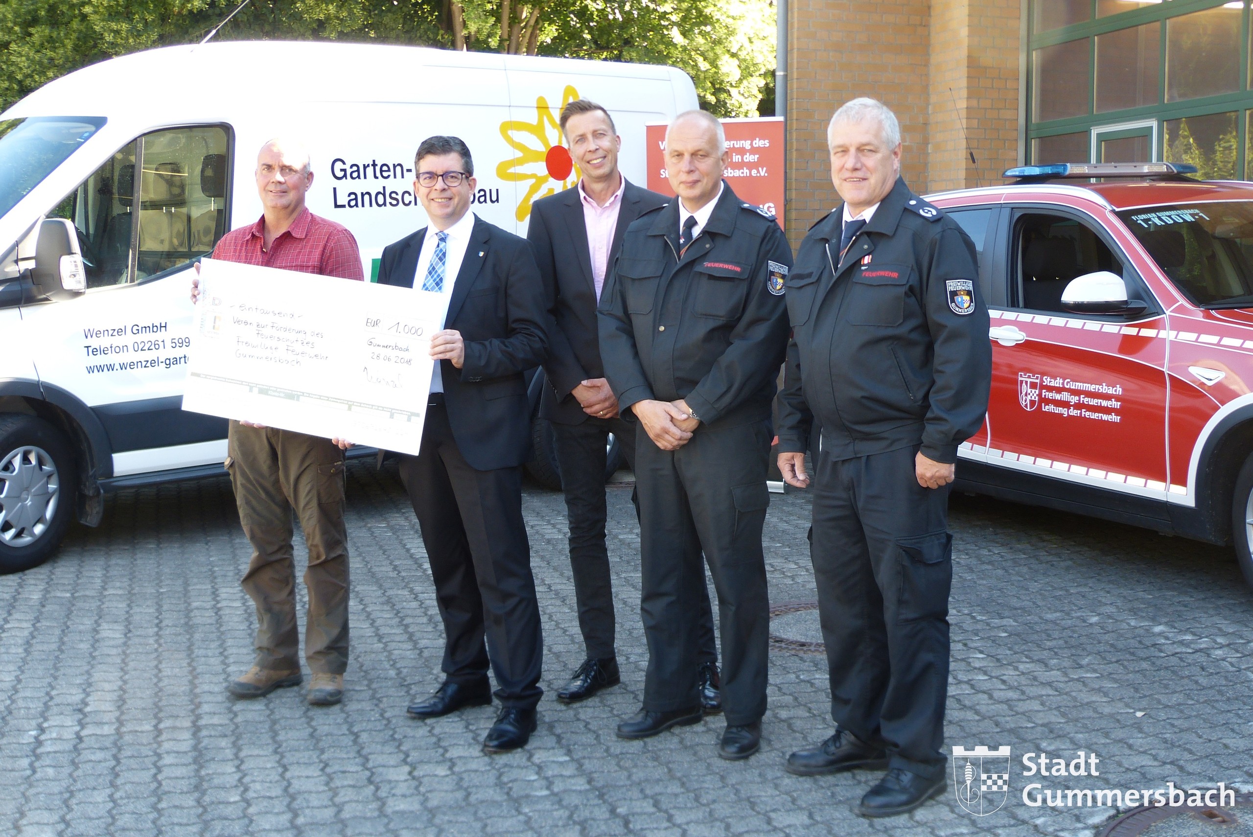 Spende Förderverein Feuerwehr